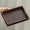 Japanese Style Natural Bamboo Tea Tray with Handles
