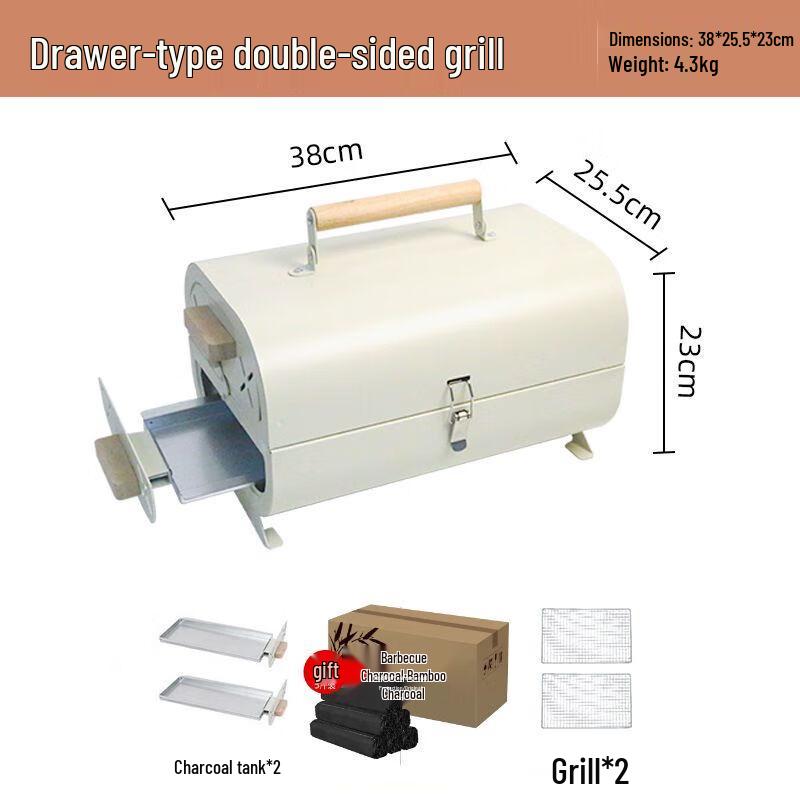 Portable Folding Outdoor BBQ Grill