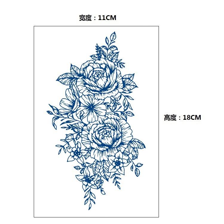 Xinyao Ziołowy Stopniowa Zmiana Celebryci Internetowi Nie Odbijają Światła Przez Długi Czas Nie Odpadają Wodoodporny Tatuaż Naklejka Naklejka