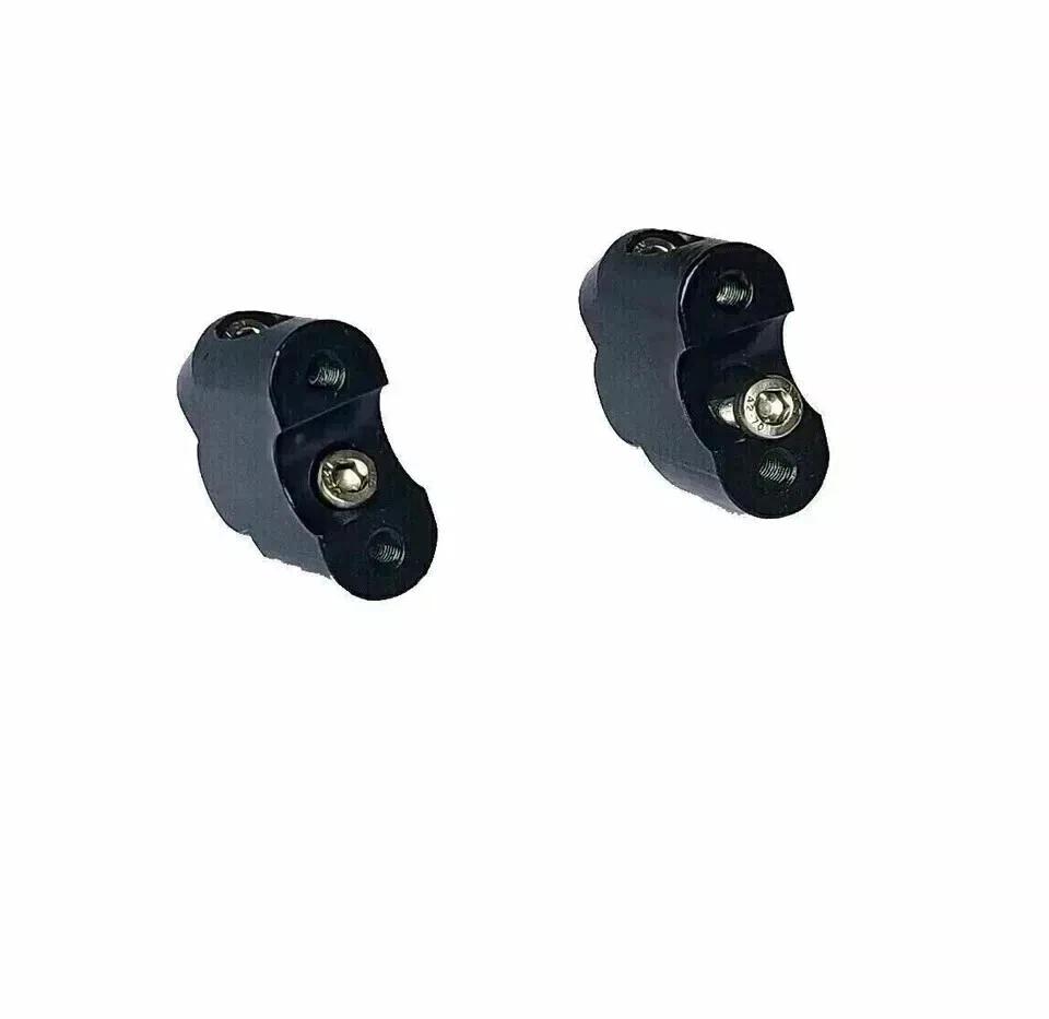 Handle Bar Riser Angled Mount Clamp Set For Royal Enfield Interceptor 650 @Vi