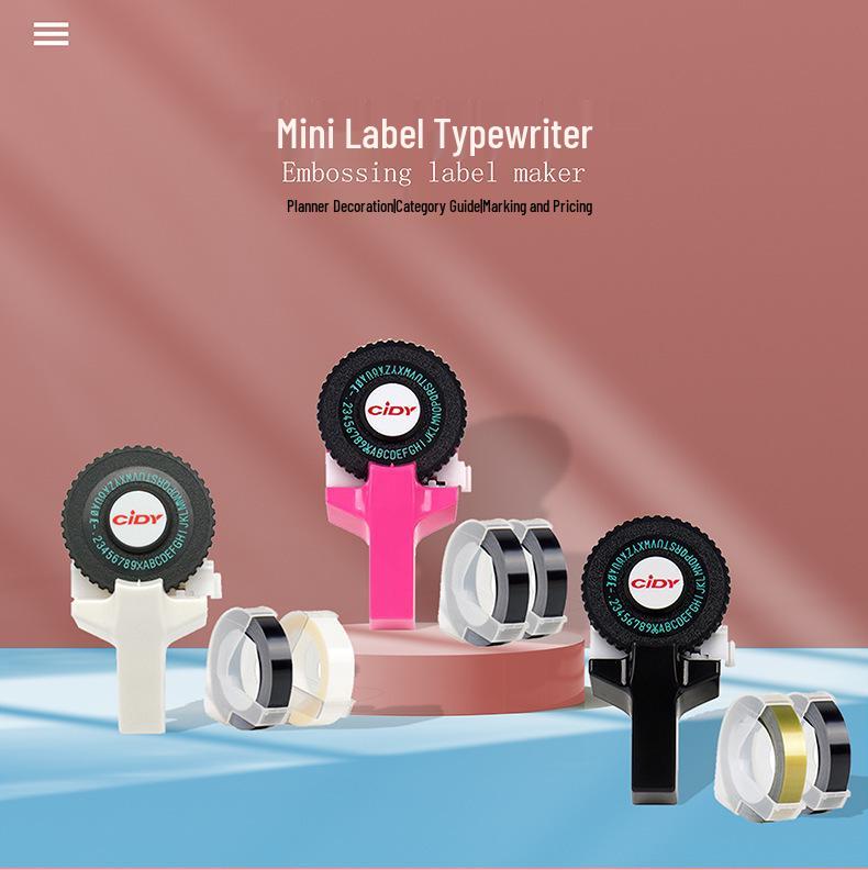Xidi C101 Mini Rotulador de Etiquetas em Relevo