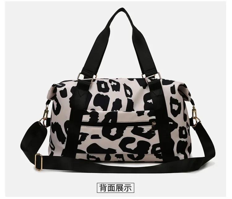 

Women Travel Bags Duffle Shoulder Bag Large Multi-functional for Girls Female Big Capacity Sports Storage Fitness Handbag чёрный