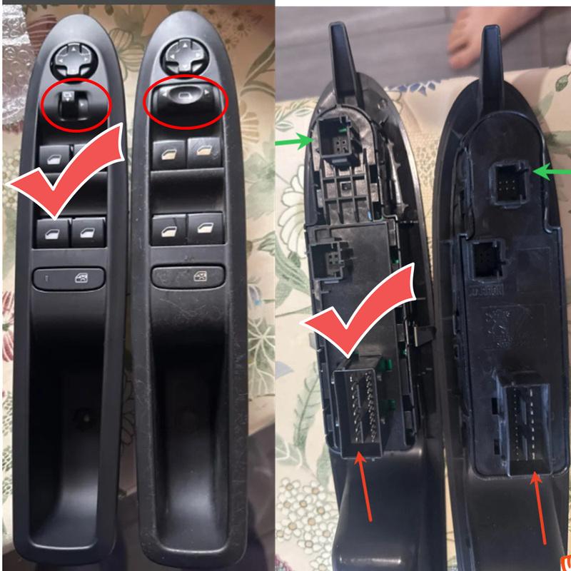 Window Lifter switch driver's side For Citroen C4L C4 2013-2016 Peugeot 408 Peugeot 308S Electric Mirror Power Window Switch