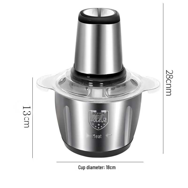 ZISIZ Electric Meat Grinder & Food Processor