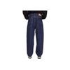 Lee X Have A Good Time Collaboration Solid Color Casual Versatile Loose Wide Leg Washed Denim Pants Unisex pants Medium-Blue LUB007915