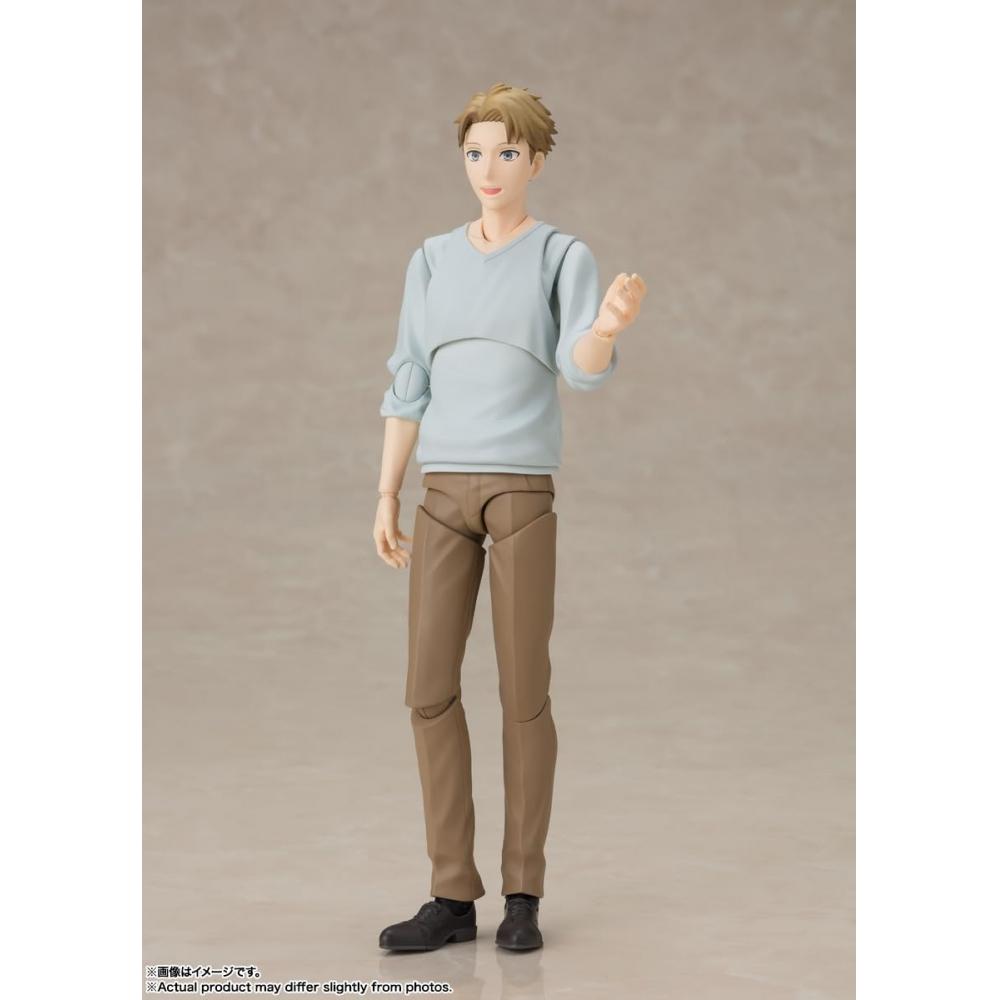 SHFiguarts SPY×FAMILY Lloyd Forger - Chichi z rodiny Forgerů - pohyblivá figurka o velikosti přibližně 170 mm, lakovaná z ABS a PVC.