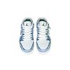 Jordan Air Jordan 1 Slip Resistant Abrasion Resistant Low top Vintage Basketball Shoes Unisex Blue Purple FQ7687-300(Team528-)