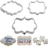 3Pcs Cake Tool Mold Mould  Fondant  Cutter Decorating Sugarcraft