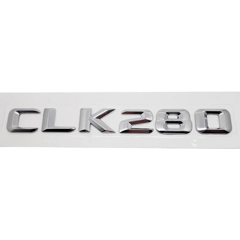 3D Letters Car Rear Trunk Emblem Sticker for Mercedes Benz CLK55 CLK63 CLK200 CLK230 CLK240 CLK280 CLK320 CLK Class Tail Badge