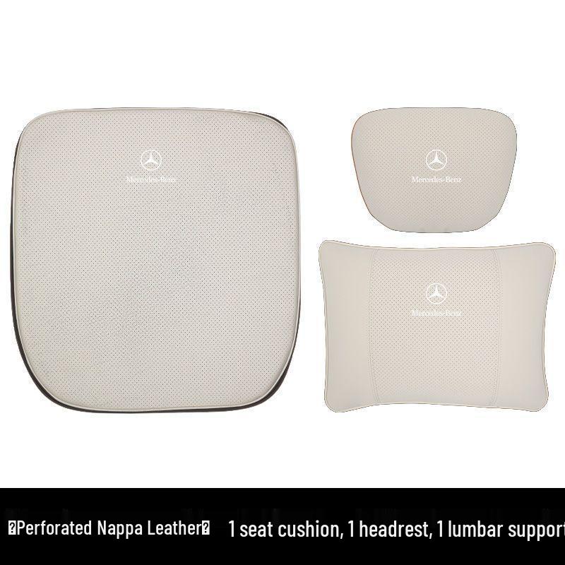 Kompatible Mercedes-Benz Kopfstützen- und Nackenstützkissen für Modelle der A-Klasse, C-Klasse, E-Klasse, E300L, GLC, GLACLE und Maybach.