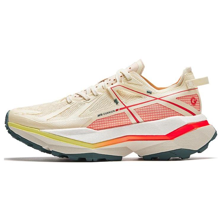 

Anta Champion All Weather Series Cushioning Slip Resistant Low top Outdoor Shoes Women s White Yellow 122426602A-1 38