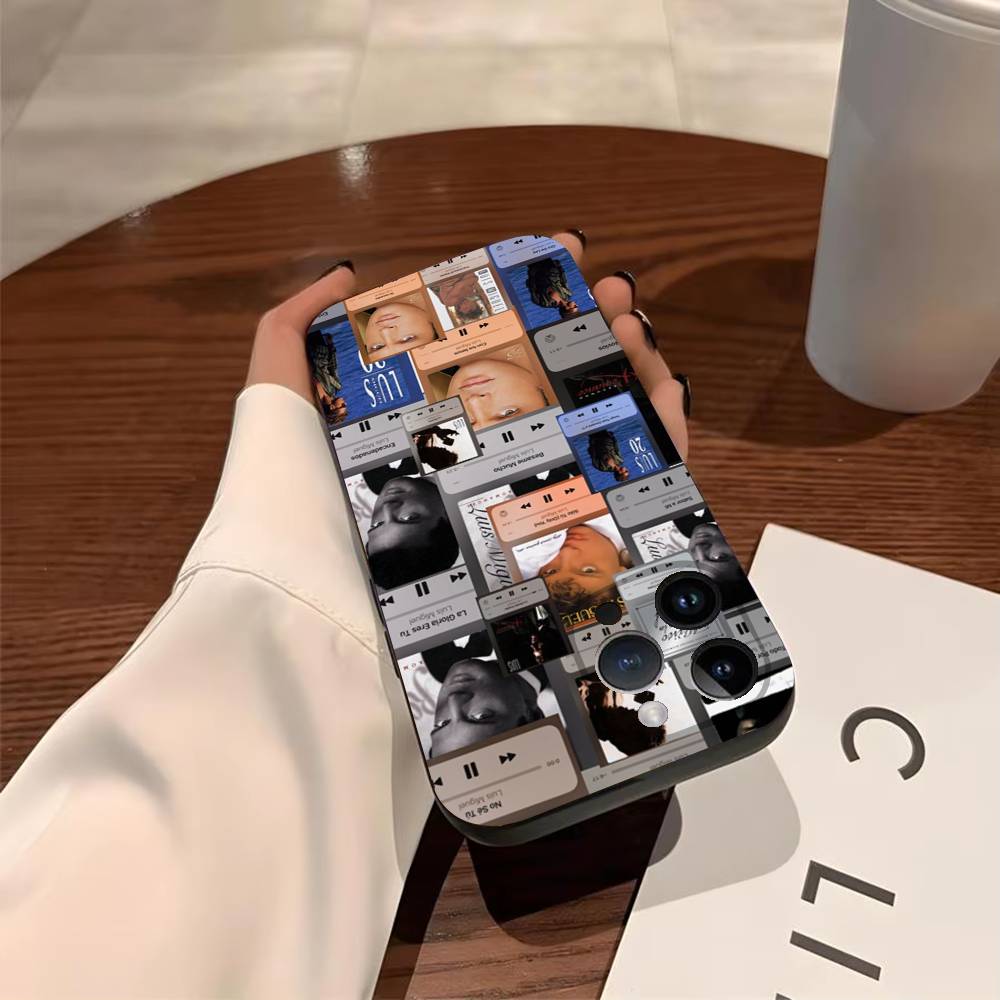 

L-Luis Miguel Singer Phone Case For iPhone 17,16,15,14,13,12,11,Pro,MAX,Plus TPU Soft To Skin-friendly Cover iPhone13PROMAX