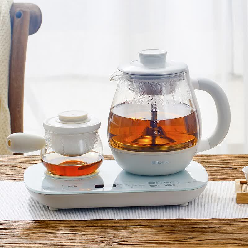Bear 0.8L Mini Electric Glass Health & Tea Maker Set CN plug (adapter included)