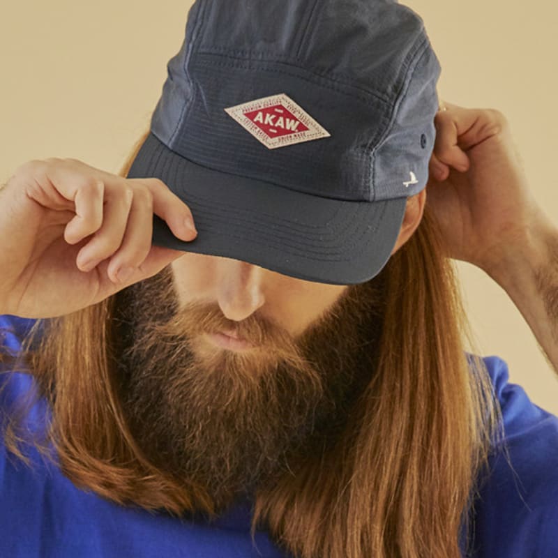 

AKAW Overfit Classic Camp Cap Dark Navy DARK NAVY