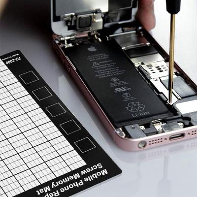 1Pc Magnetic Screw Mat Memory Chart Work Pad Mobile Phone Repair Tools 145 X 90Mm Palm Size
