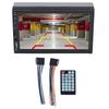 Double Din Car Stereo MP5 Player Bluetooth Multimedia FM Radio Receiver 7in HD Touch Screen AUX Port USB2.0 DSP Chip