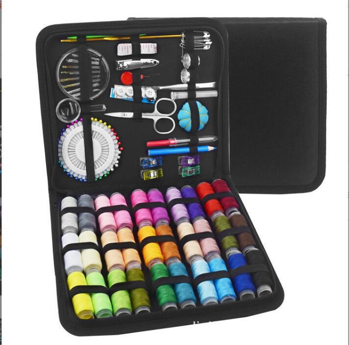97-Piece Portable Sewing Kit: Travel-Friendly Household Knitting Tool Set