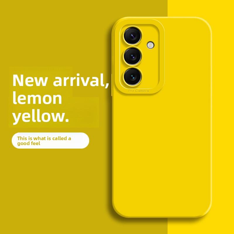 Liquid Silicone Phone Case for Samsung Galaxy S22 S23 S24 S25 Ultra Plus Slim Soft Shockproof Bumper Back Cover