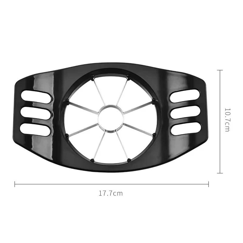 1pcs Stainless Steel Apple Slicer, Household Plastic Fruit Slicer, Slicing Knife, Fruit Slicer, 8 Slice Apple Slicer