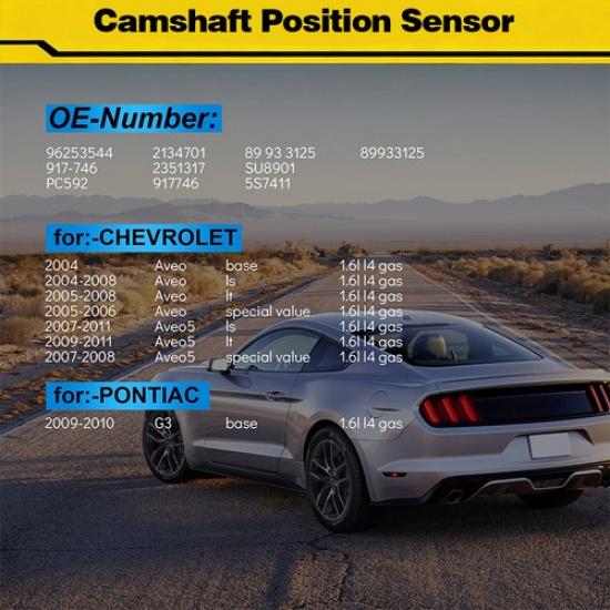 Camshaft Position Sensor for Chevrolet Aveo 2004-2008 Aveo5 2006-2008 L4 1.6L