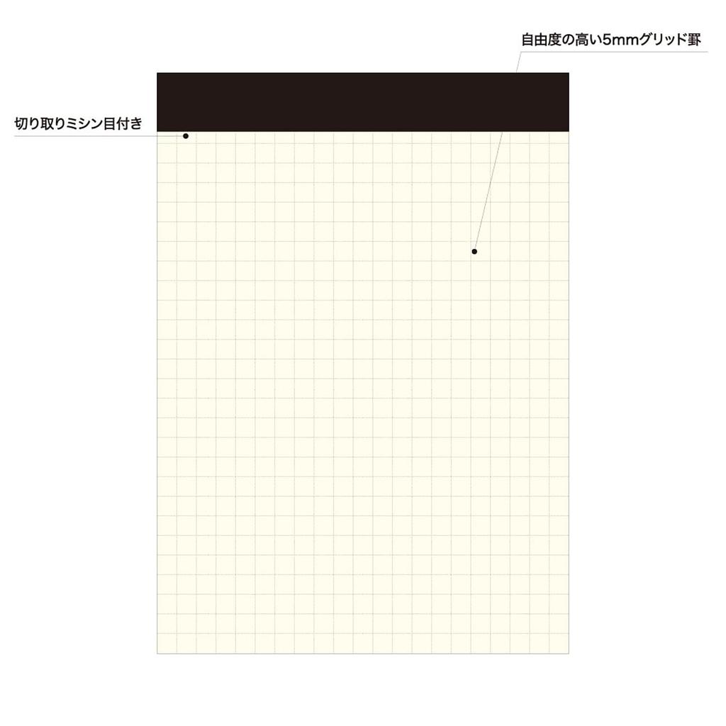 Laconic Clipboard A6 Field Pad Gray LUB01-GY