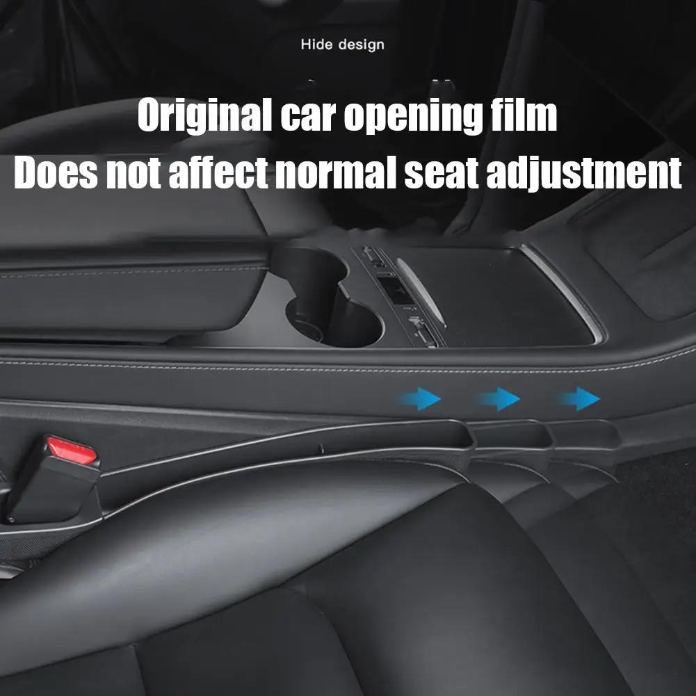Car Storage Box for Tesla Model Y Model3 Seat Slot Storage Box Leak-proof Anti-drop Phone Card Holder Car Interior Accessory
