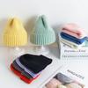 Candy Color Baby Hat Ins Korean Style Kids Beanie Stylish Outdoor Knitted Hat  For Children