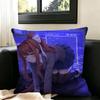 Monika  Square Double-Sided printed Pillow Case Bedroom Bedside Pillow Sofa Cushion Cover