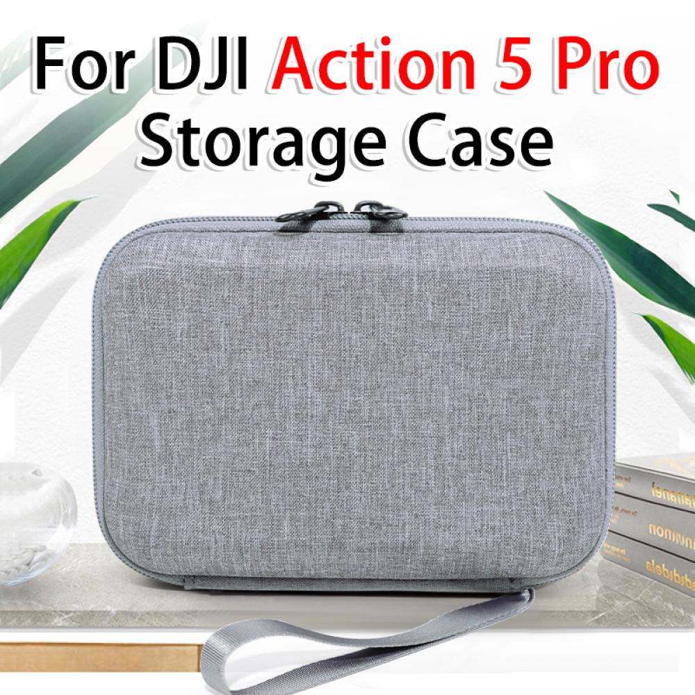 Storage Bag For DJI Osmo Action 5 Pro Sports Camera Pressure And Shock Resistant Dust Resistant EVA  Storage Bag Accessaries