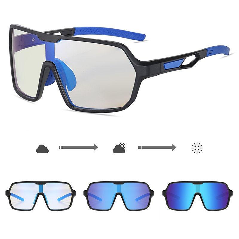 aoron PC Frame Photochromic Polarized Sunglasses for Men Women Sports Driving Fishing Glasses Outdoor Skiing Goggles