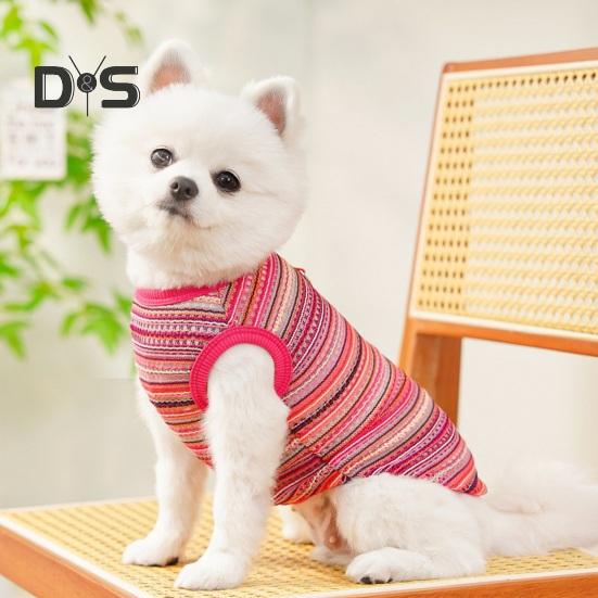 Dog Shirts Summer Sleeveless Pet Vest Breathable Hollow Cooling Clothes Pet Outfit for Small Dogs And Cats