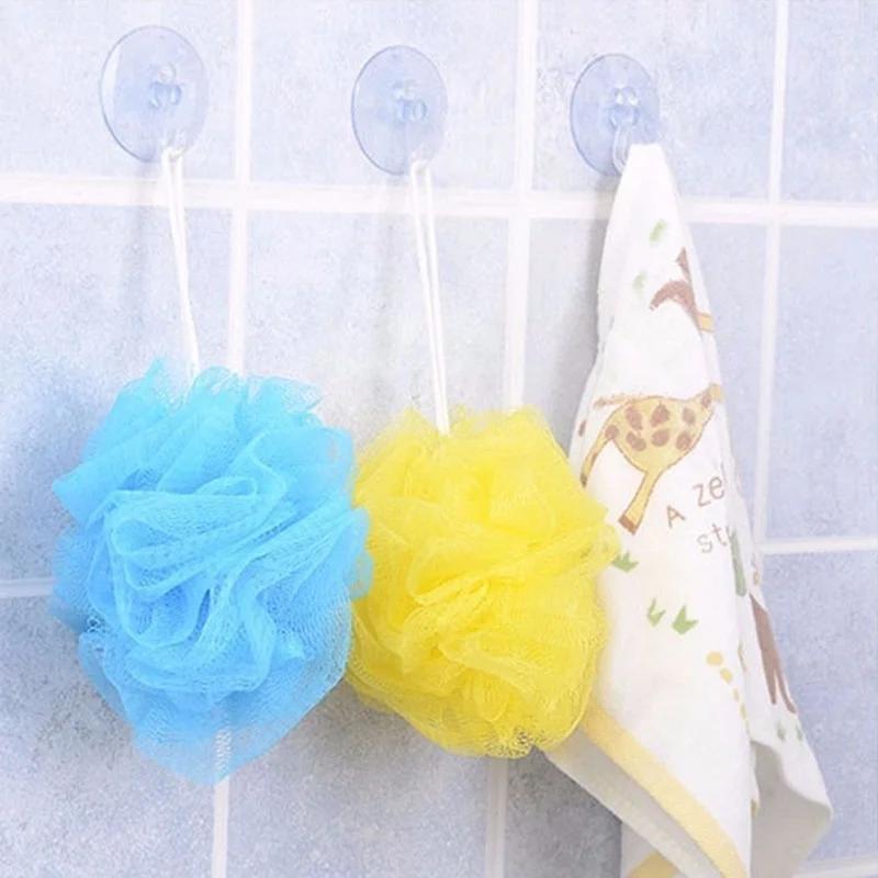 5Pcs Glass Window Wall Hooks Hanger Kitchen Bathroom Strong Suction Cup