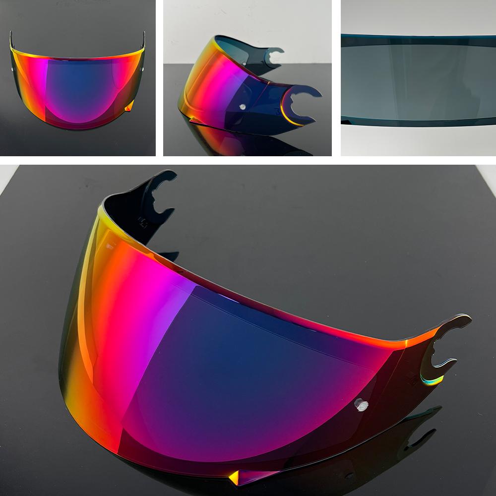 SPARTAN CARBON Visors for SHARK Spartan/D Skwal 2 Motorcycle Helmet Visors UV Protection Electroplated Visera Casco Moto