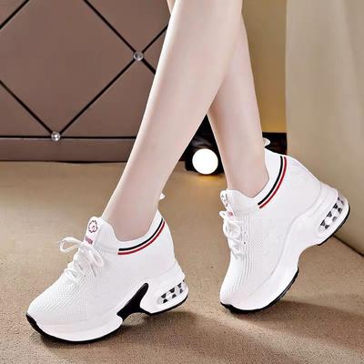 Fashion Sneakers Casual Shoes for Women  New In Women Shoes Breathable Increase Height Air Cushion Sports Shoes Platform Shoes Woman