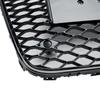 Gloss Black Front Bumper Radiator Vent Mesh Grille Grill Fit Q7 2005-2015
