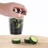 Hand Press Vegetable Fruit Slicer Manual Fruit Dicer Multifunctional Strawberry Slicing Cup  Kids