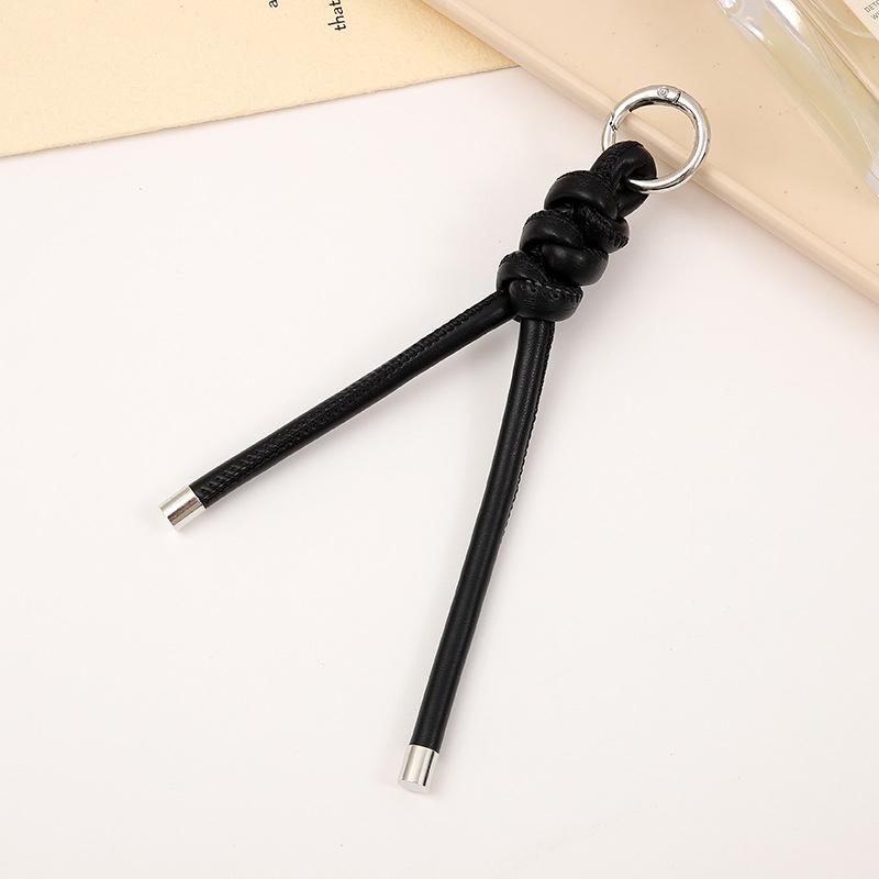 Multi-Function Pu Leather Keychain Backpack Hanging Rope Versatile  Keychain Backpack Decoration Accessories Gifts