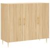 Sideboard Sonoma Oak 90 x 34 x 80 cm Particleboard