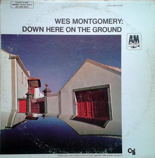 

LP Record WES MONTGOMERY - Down Here On The Ground SP3006 A&M Canada Jazz Used