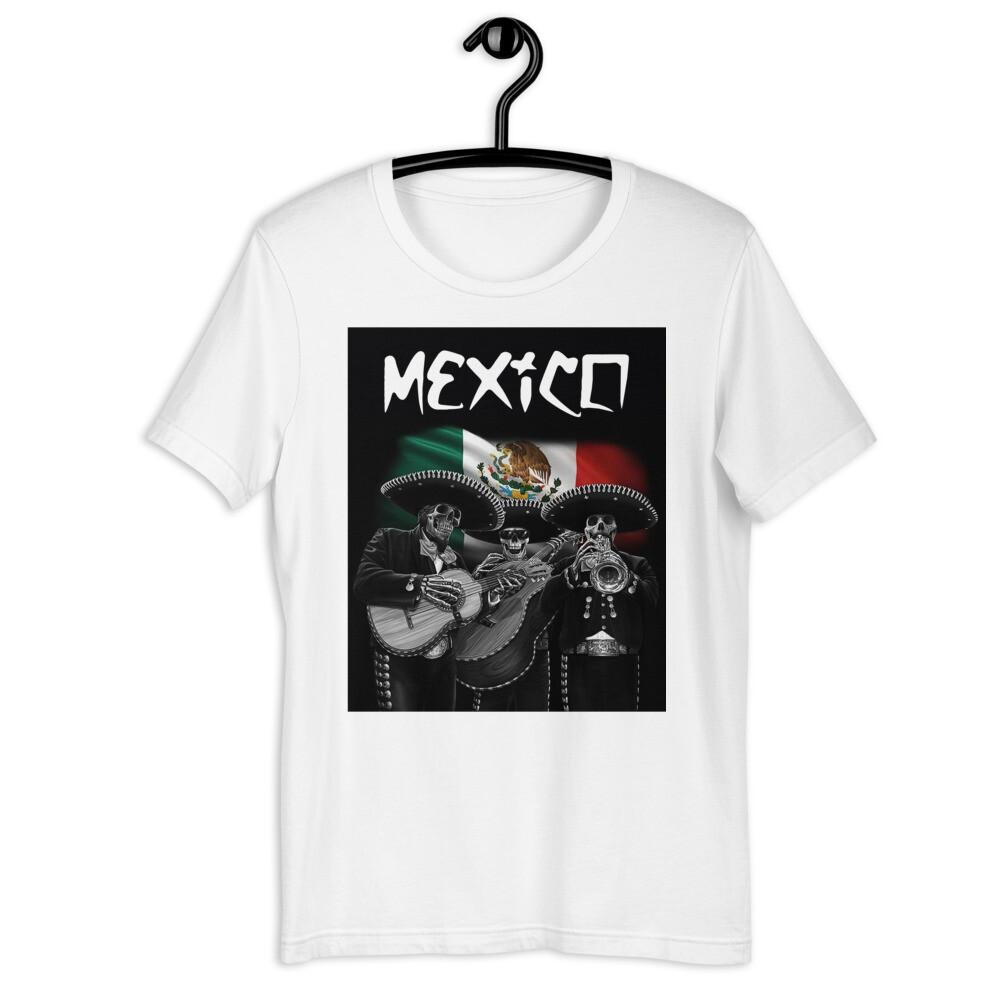 Mexican Mariachi Flag Unisex t-shirt S