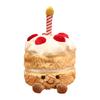 Cross-Border JC Plush Toy Cake Doll Children's Birthday Gift Soft Stuffed Toys Trendy Internet Celebrity Candle Birthday Cake