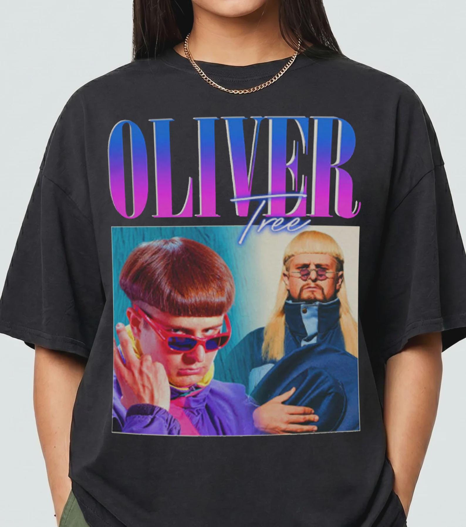 Oliver Tree Retro 90s Shirt,Oliver Tree Retro Vintage T shirt, Oliver Tree Fan Shirt,Graphic Unisex Y2k Clothing,Oliver Tree Music Merch Tee M