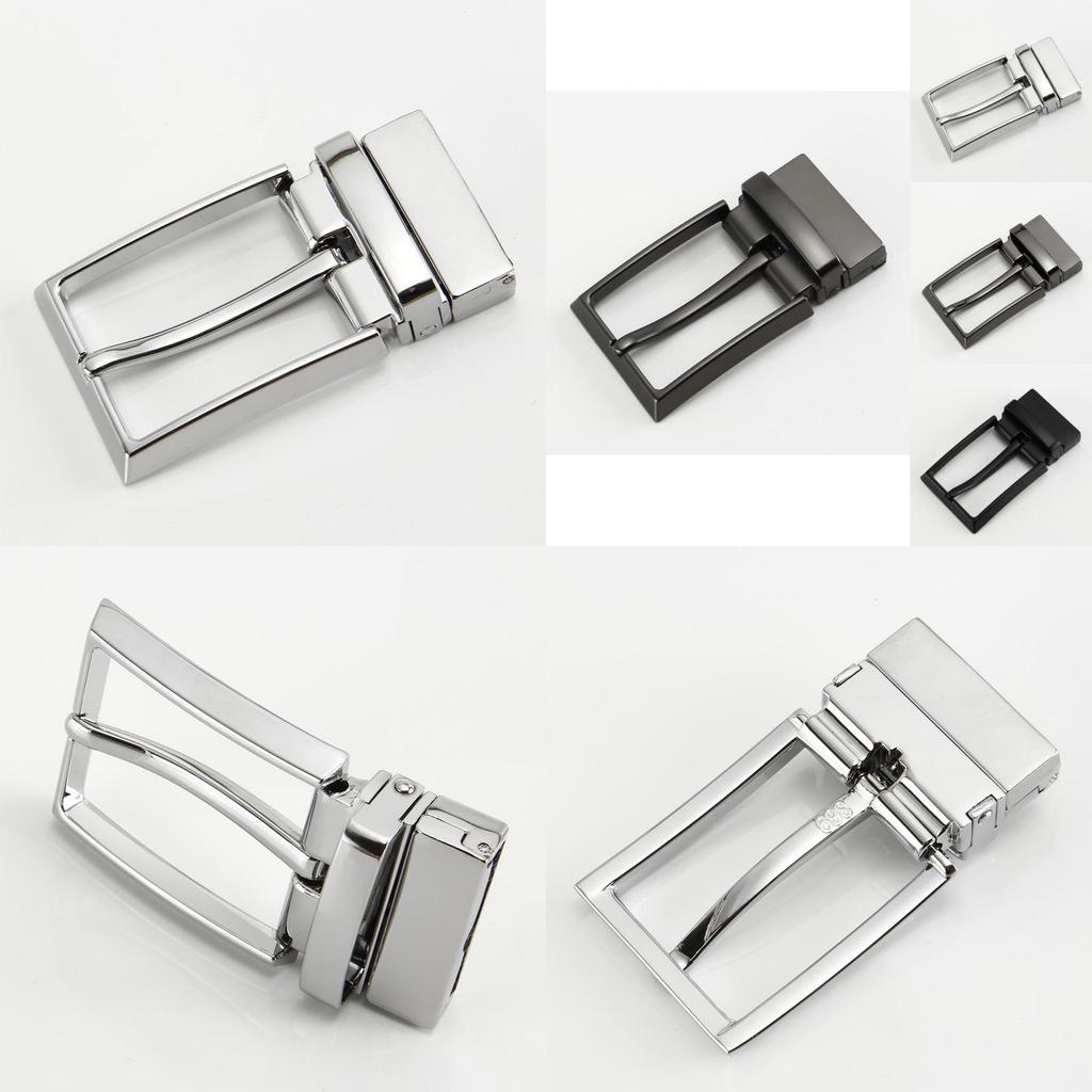 Premium 3.5cm Men's Metal Belt Buckle Classic Pin Buckle Stylish Casual Business Wear