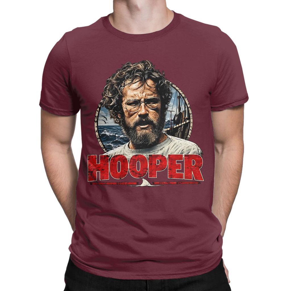 Hooper Jaws Novelty 100 Cotton Tshirt Jaws Tees Tops For Unisex