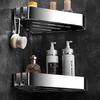 LISM No-Drill Bathroom Corner Shelf