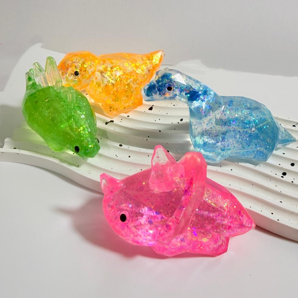 New Stress Relief Toy Dinosaur Triceratops Squishy Stress Ball Desk Squeeze Toy Halloween Xmas Gift