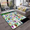 Alphabet ABC Early Education Cartoon Kids Playroom Children Crawling Rug Carpet for Living Room Bedroom Decor,Non-slip for Sofa