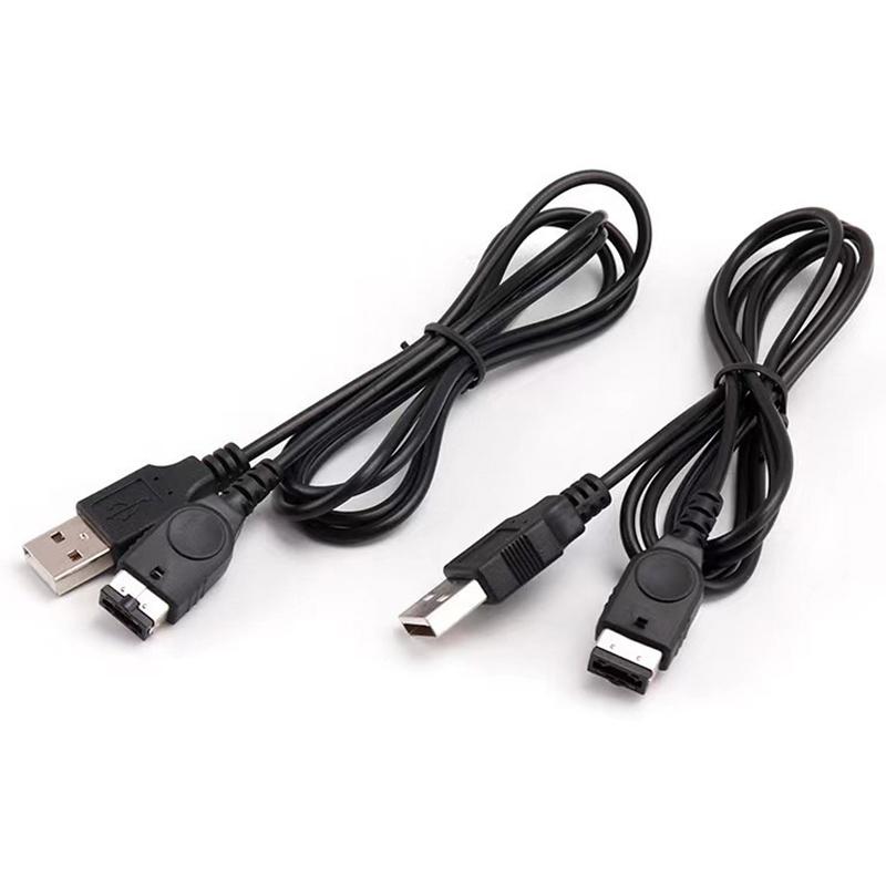 1Pc Black Usb Charging Advance Line Cord Charger Cable For/Sp/Gba/Gameboy/Nintendo/Ds
