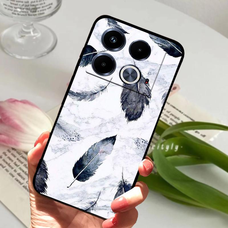 For Infinix Note 40 Case animal Silicone Soft TPU Back Covers For Infinix Note 40 Pro 4G 5G 40 Pro Plus Case Protective Funda