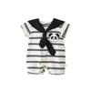 Baby Boy Clothes, Baby Summer Outfit, Super Cute and Stylish One-Piece Romper, Summer Thin Short-Sleeve Trendy Summer Wear for One-Year-Old
